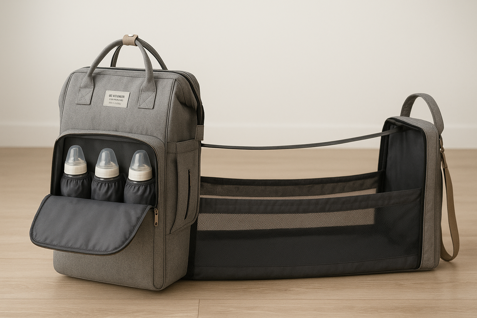 Mochila Cambiador Bebés Multifunción